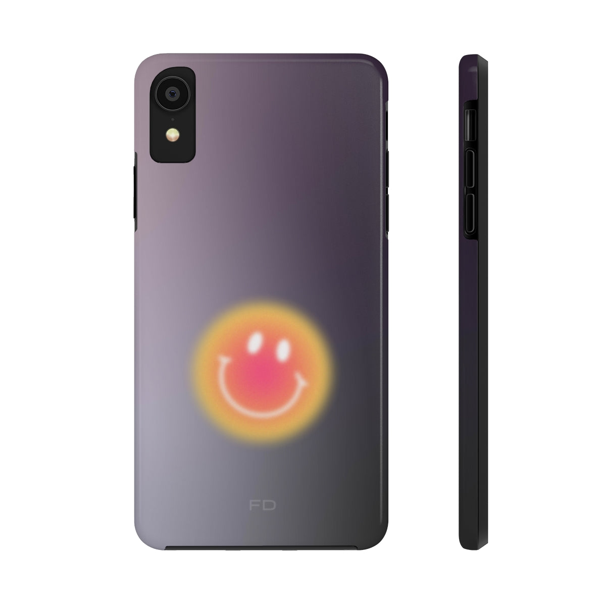 Wireless Charging Smiley Face iPhone Case