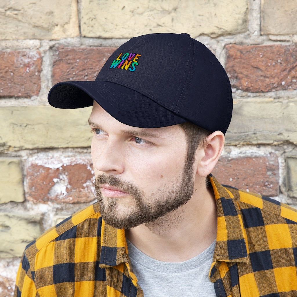 Unisex Twill Cap - Rainbow Love Triumphs