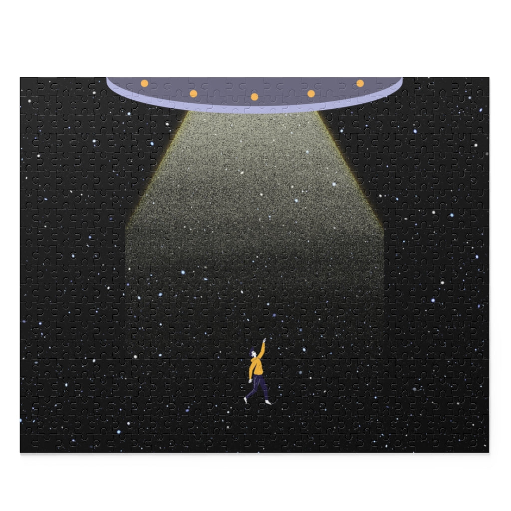500-Piece Puzzle Featuring Extraterrestrial Kidnapping