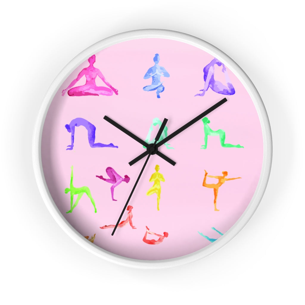 Wall Clock: Yoga Haven