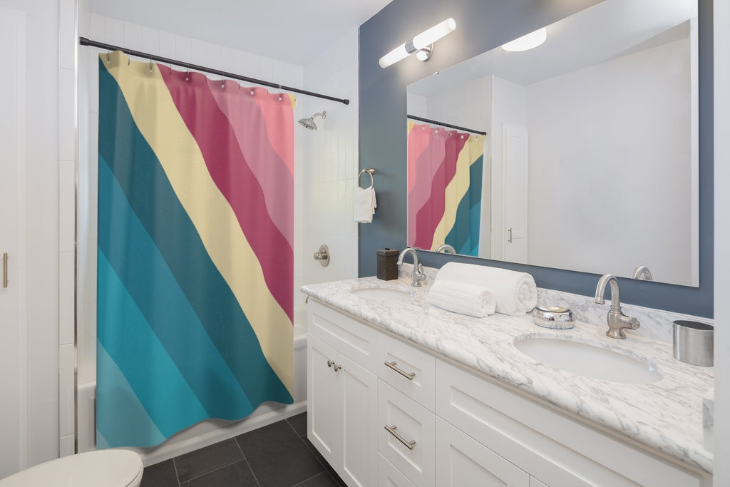 Home Decor - Striped Shower Curtains: Emphasizing Style for Your Bathroom