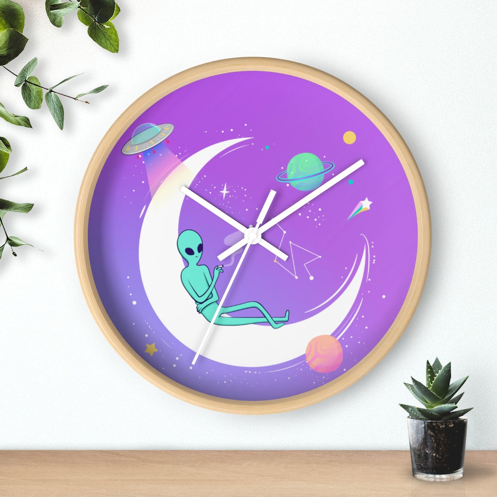 Chilltime Extraterrestrial Wall Clock