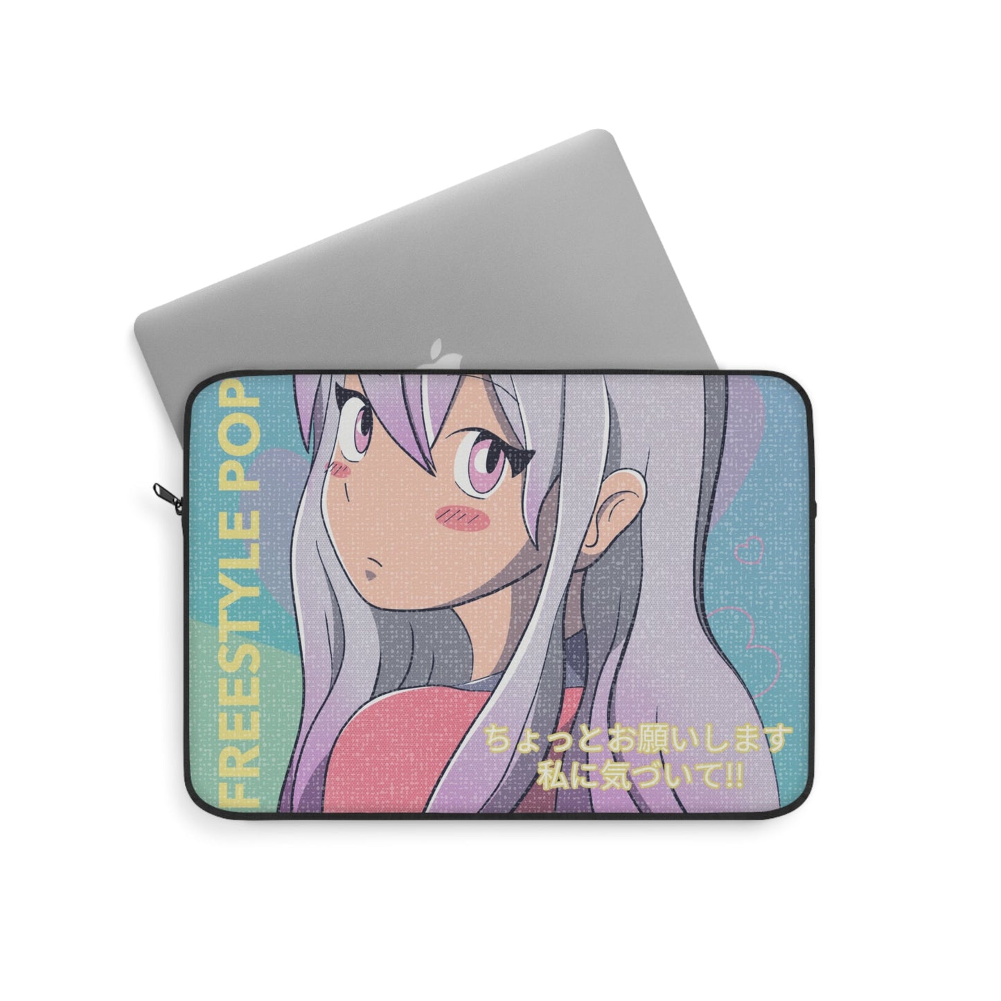 Anime-inspired Laptop Sleeve with a Pop Style Twist