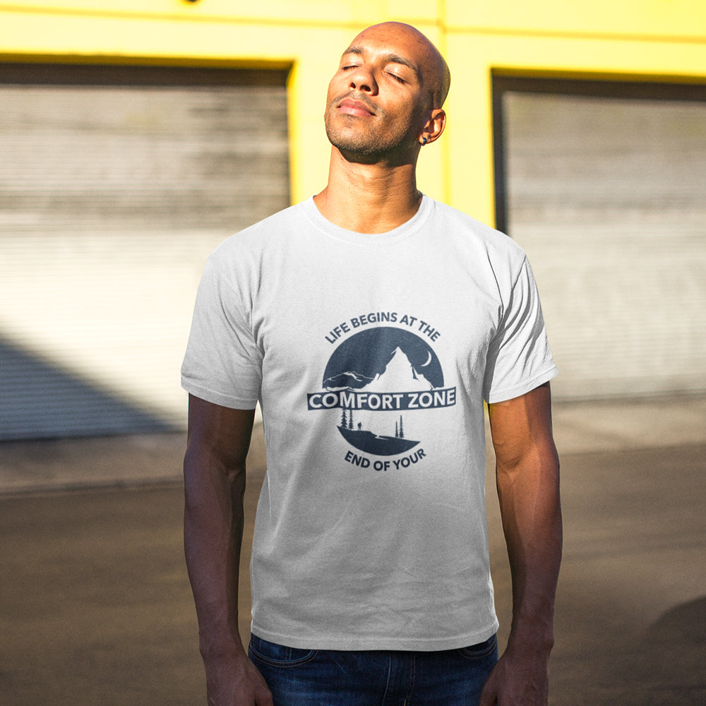Comfort Zone Men's T-Shirt: Find Your Ultimate Comfort