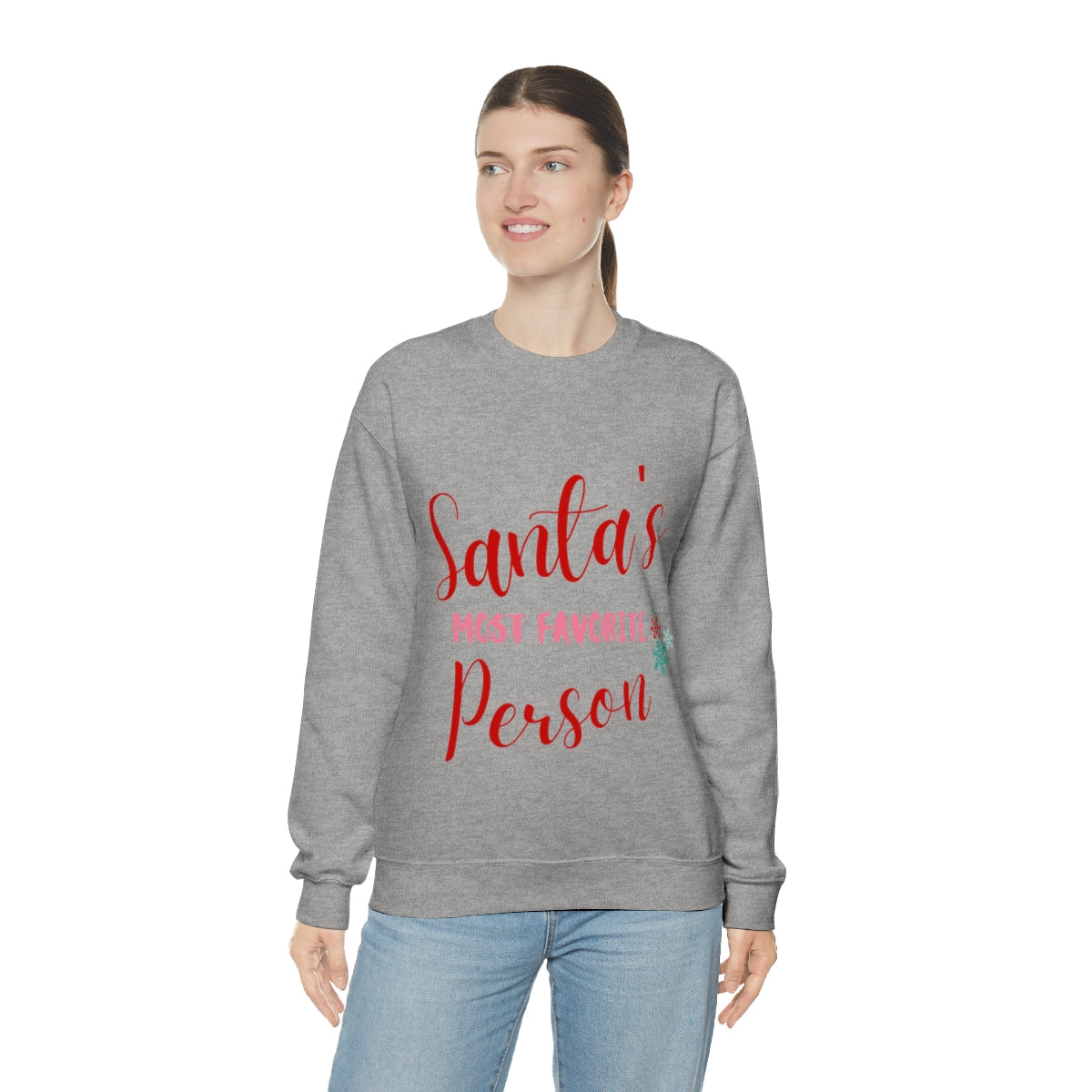 Women's Sweatshirt - Santa's Beloved Companion