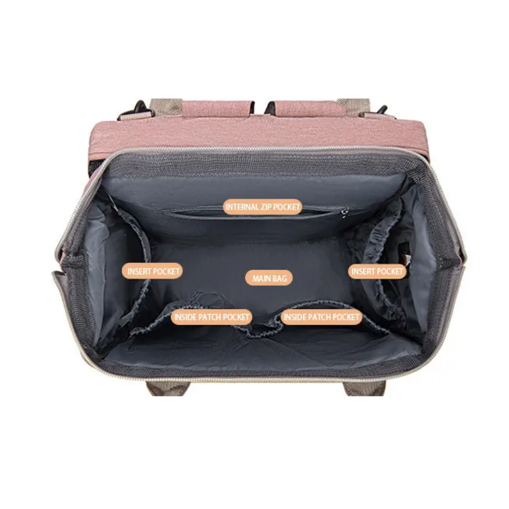 Versatile Diaper Tote with Enhanced Play Mode