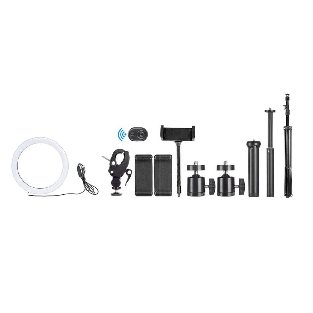 10" Tripod Stand Kit with LED Ring Light