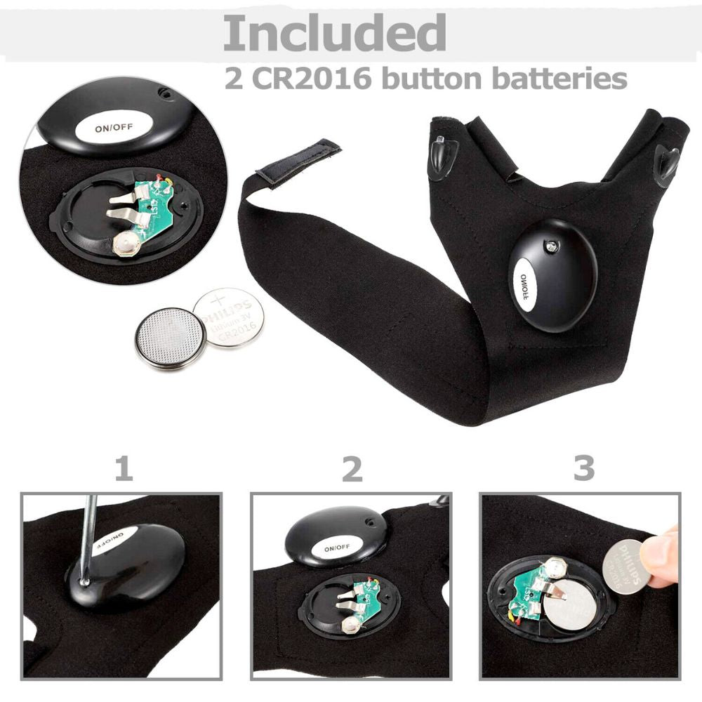 LED Multipurpose Flashlight Gloves