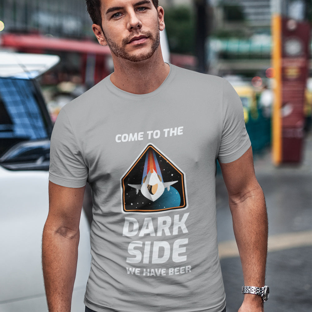 Short Sleeve T-Shirt for Men with a Space Theme