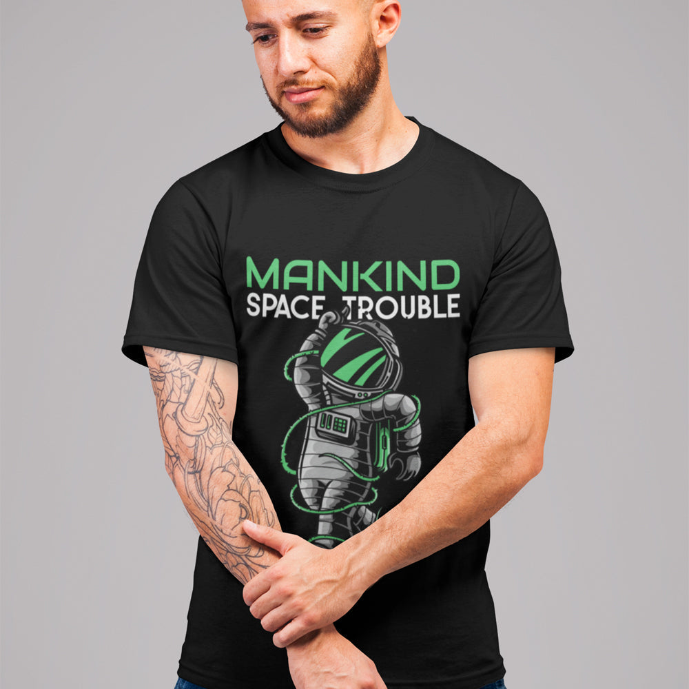 Space-Inspired Men's Short Sleeve Tee