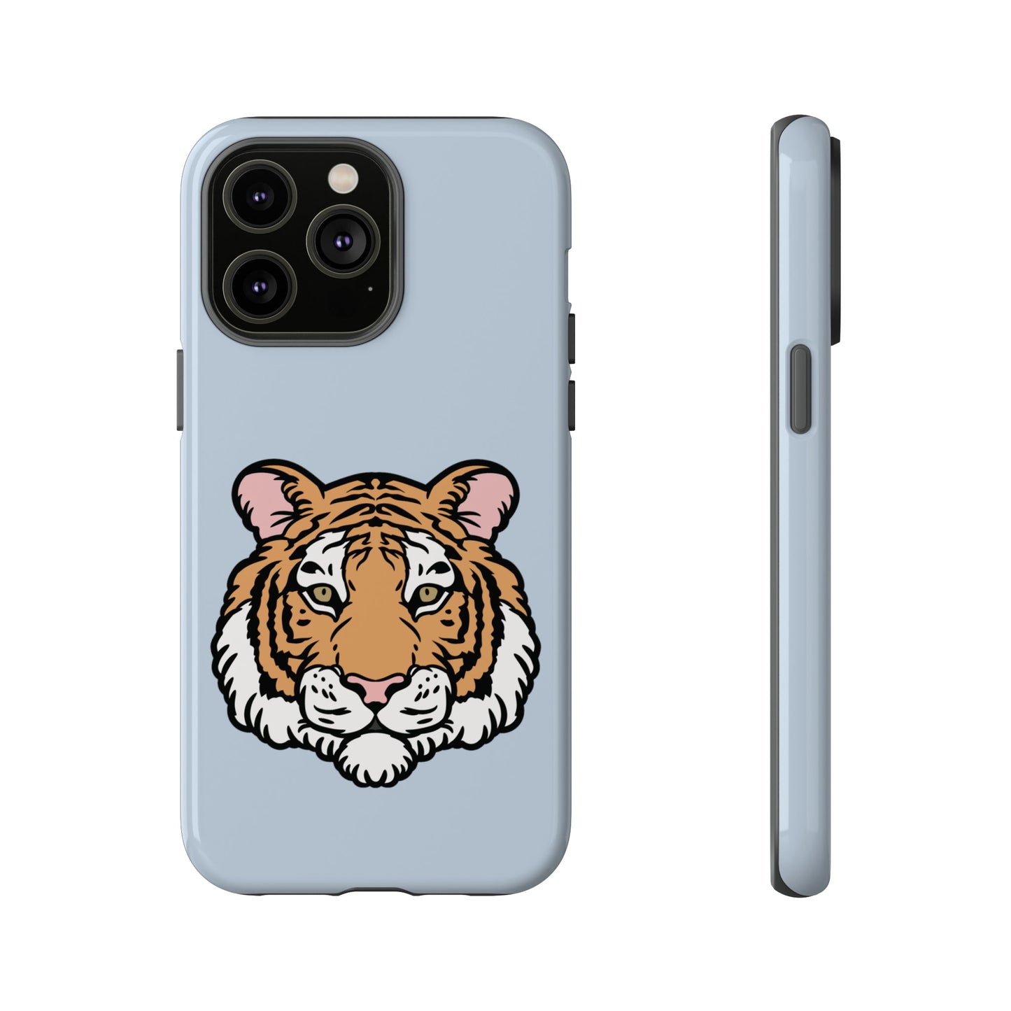 Tough iPhone Case with a Striking Tiger Logo
