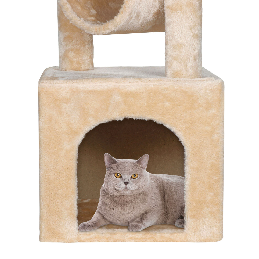 Scratching Post: A Tower for Cats to Climb and Lounge In