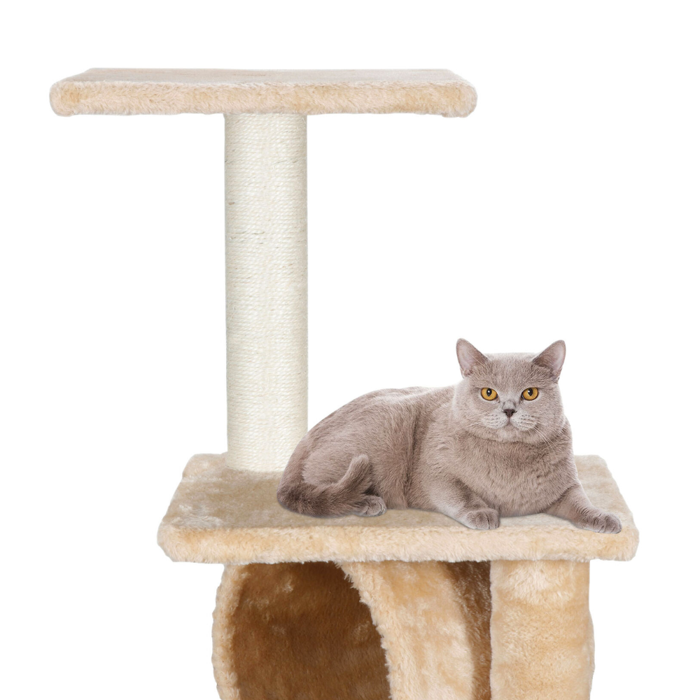 Scratching Post: A Tower for Cats to Climb and Lounge In