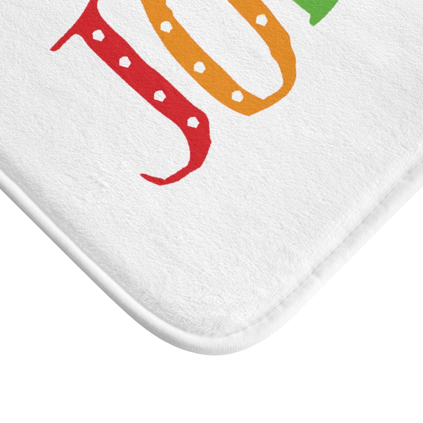 Vibrant Cheerful Bath Rug