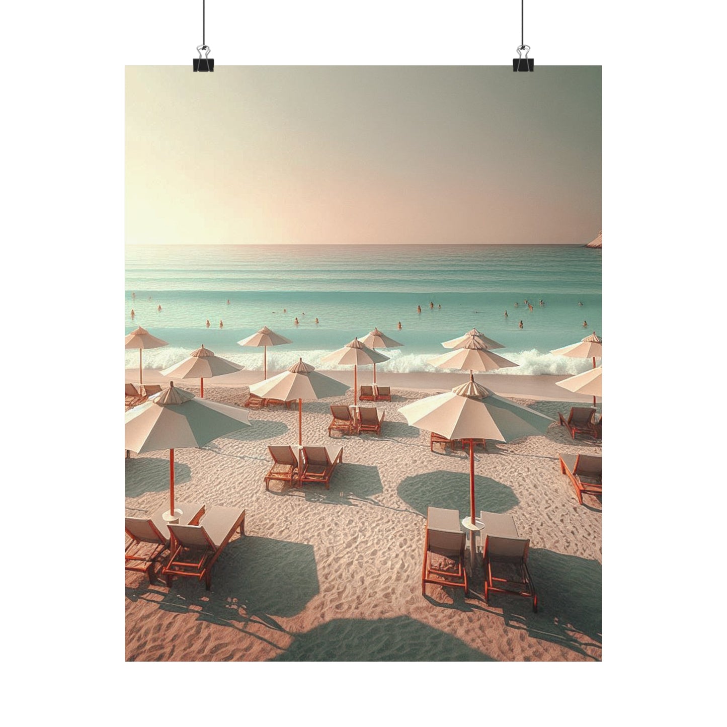 Artistic Poster for Your Relaxing Holidays