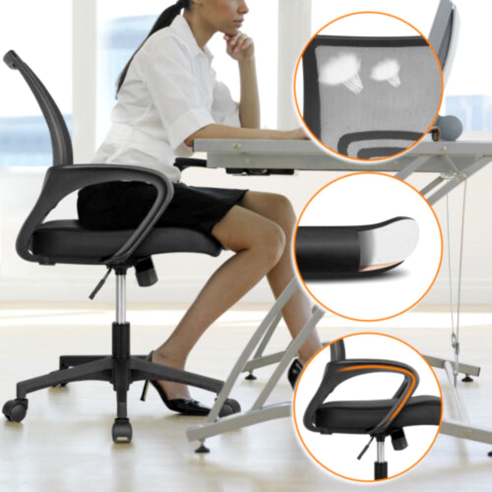 Office Mesh Chair with Lumbar Support