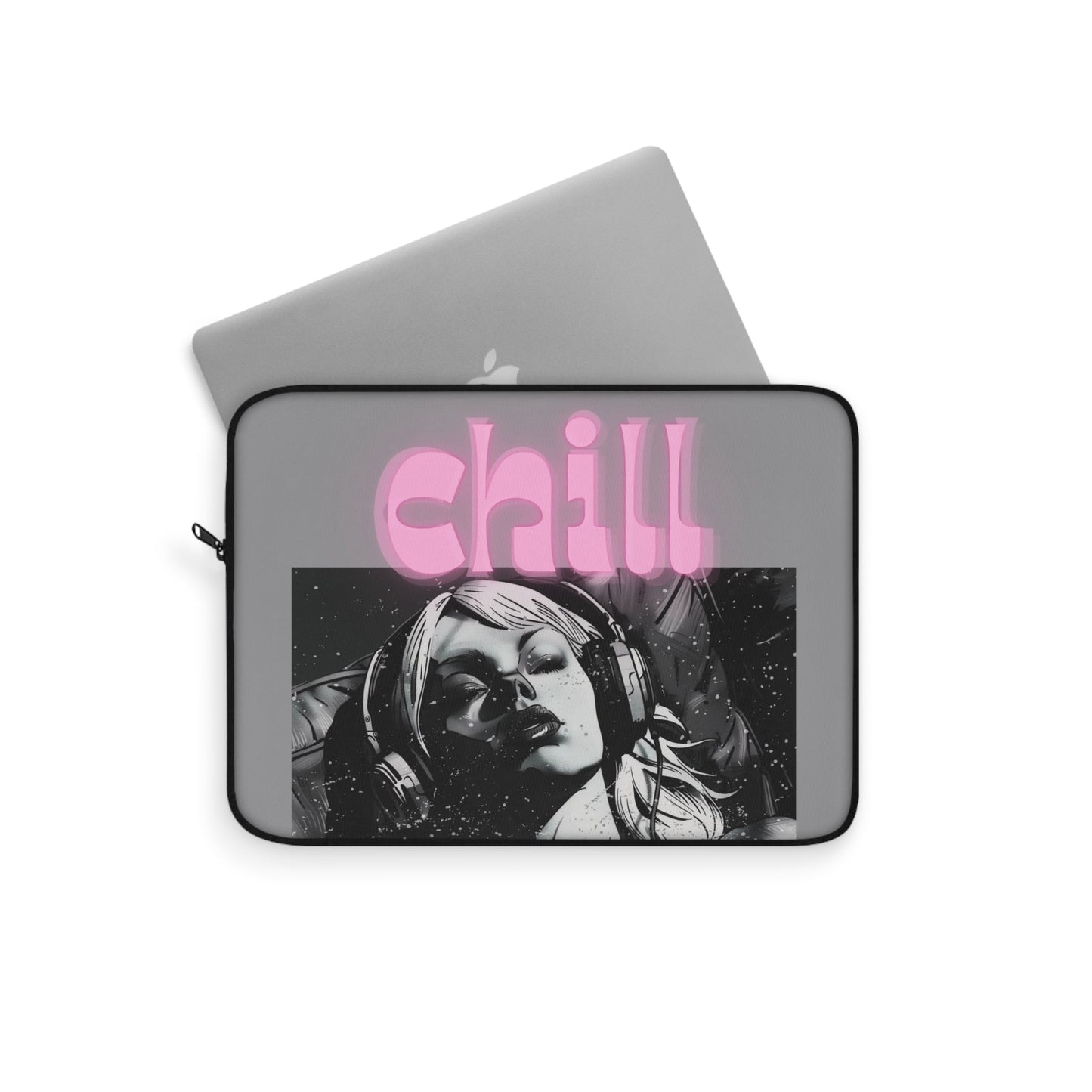 Vintage Woman Laptop Cover