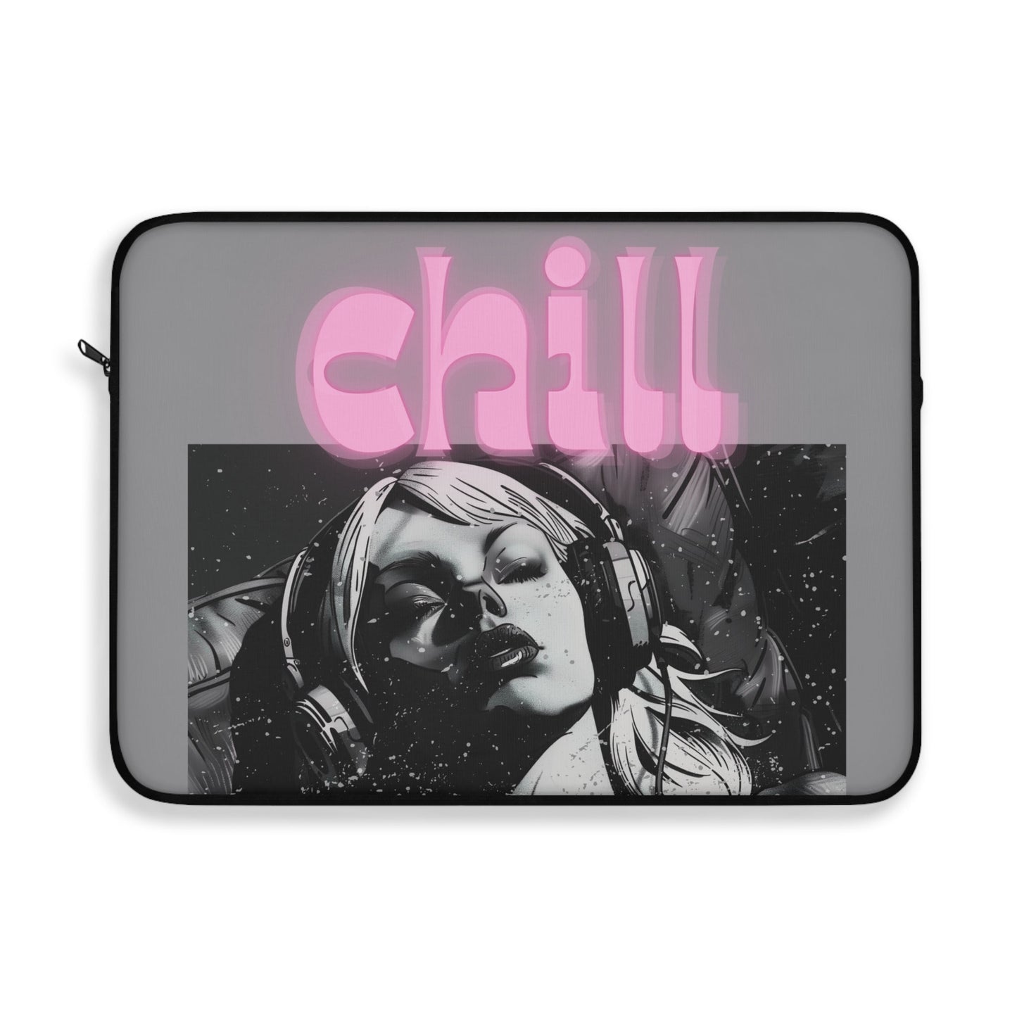 Vintage Woman Laptop Cover