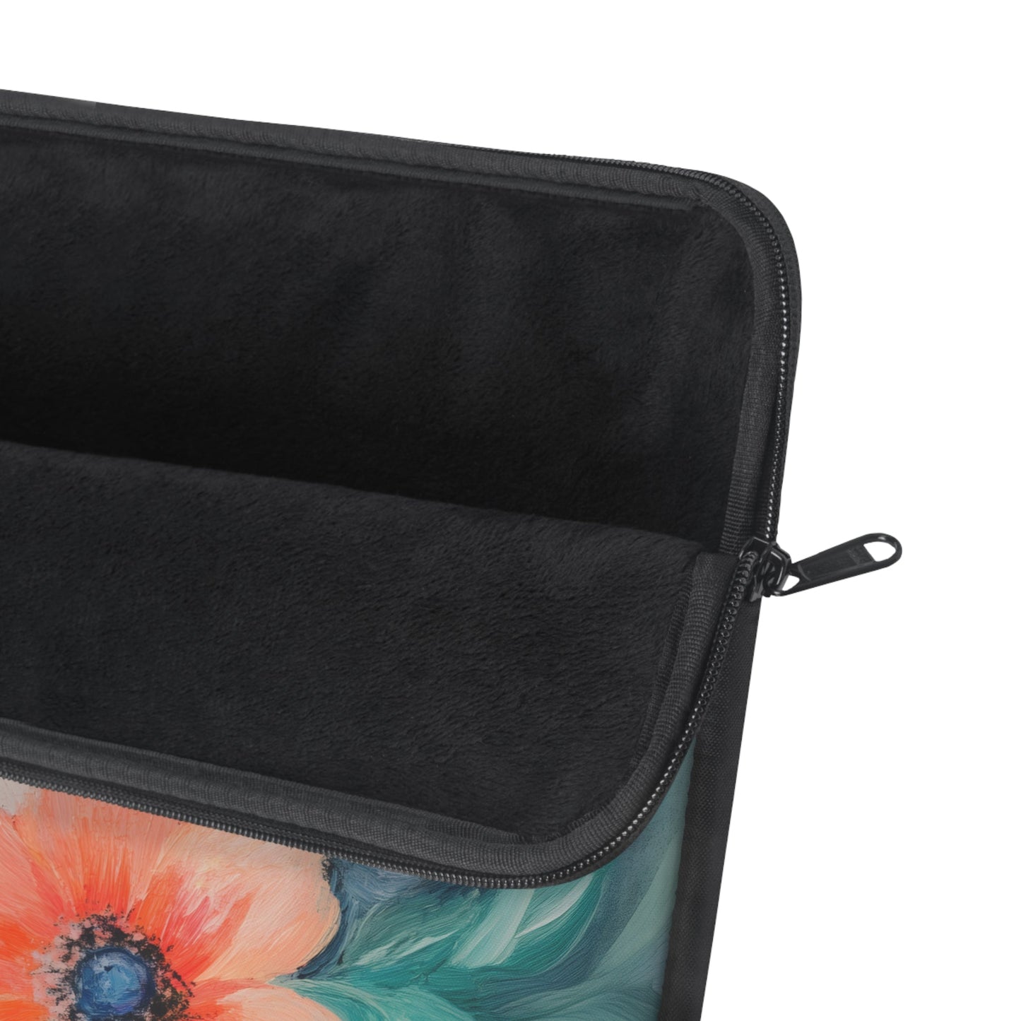 Delicate Flower Pattern Laptop Cover