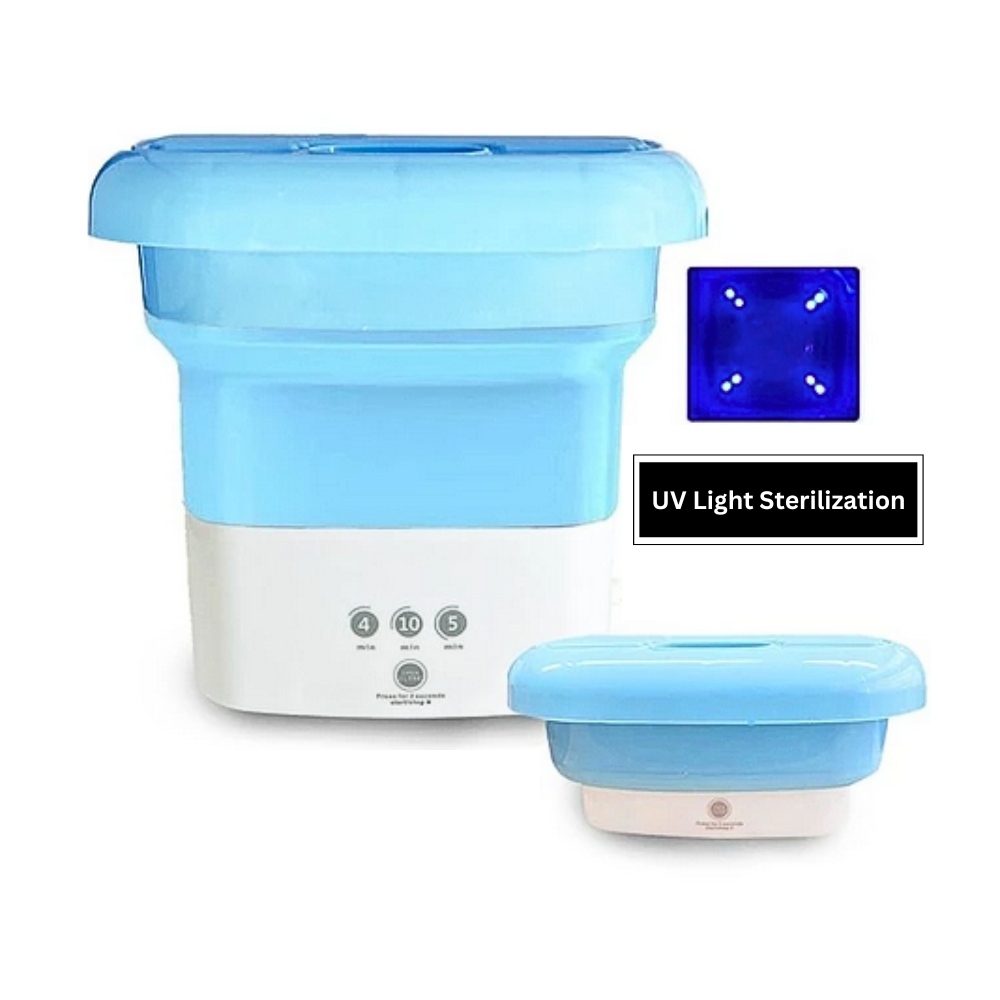 UV Sterilizing Portable Washing Machine for Efficient Space Utilization