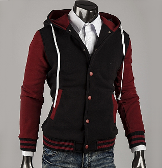 Sweatshirt featuring Different Colored Sleeves