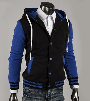 Sweatshirt featuring Different Colored Sleeves