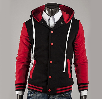 Sweatshirt featuring Different Colored Sleeves