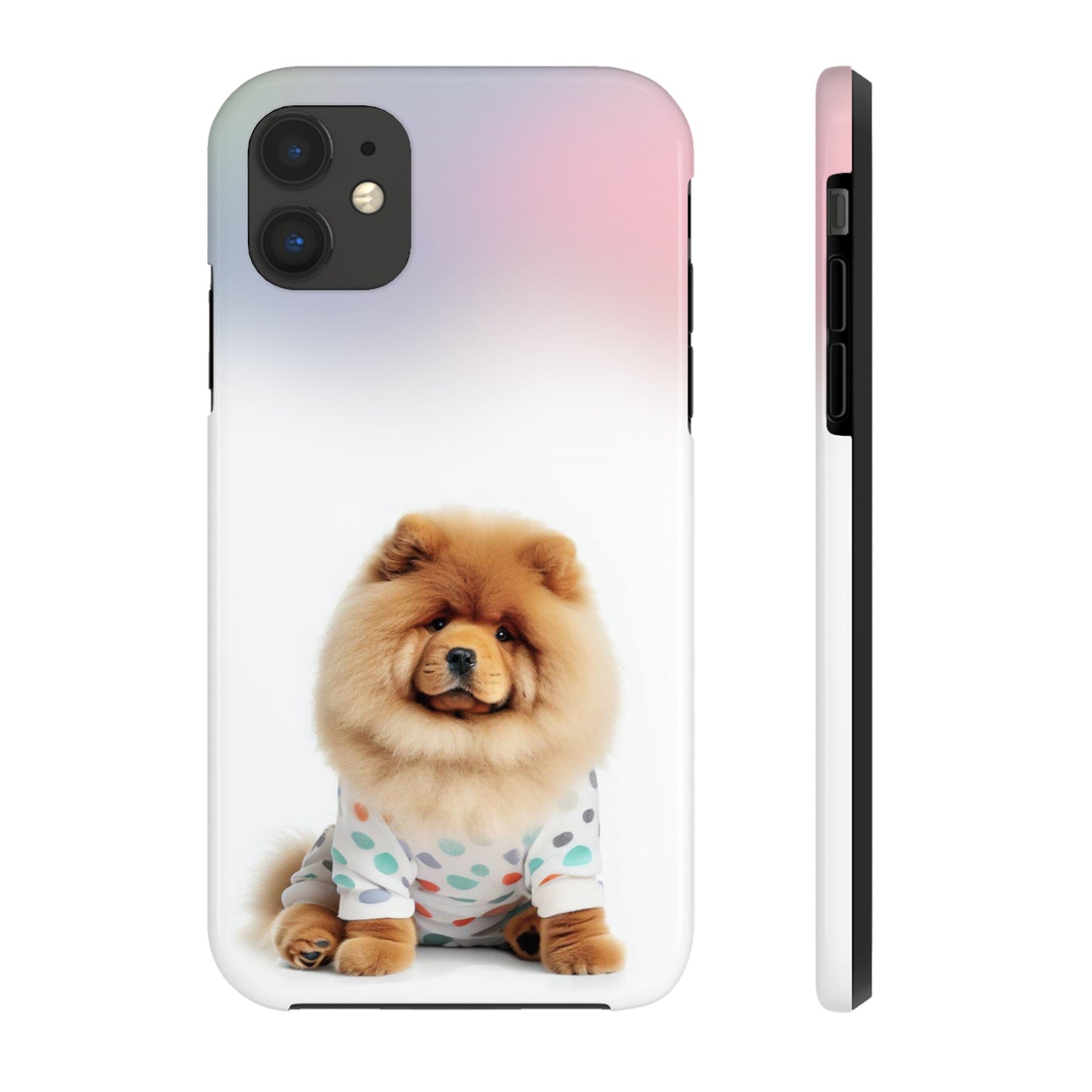 Wireless Charging Fluffy Chow Chow Dog iPhone Case - Retaining the Essence of the Product with a Fresh Twist