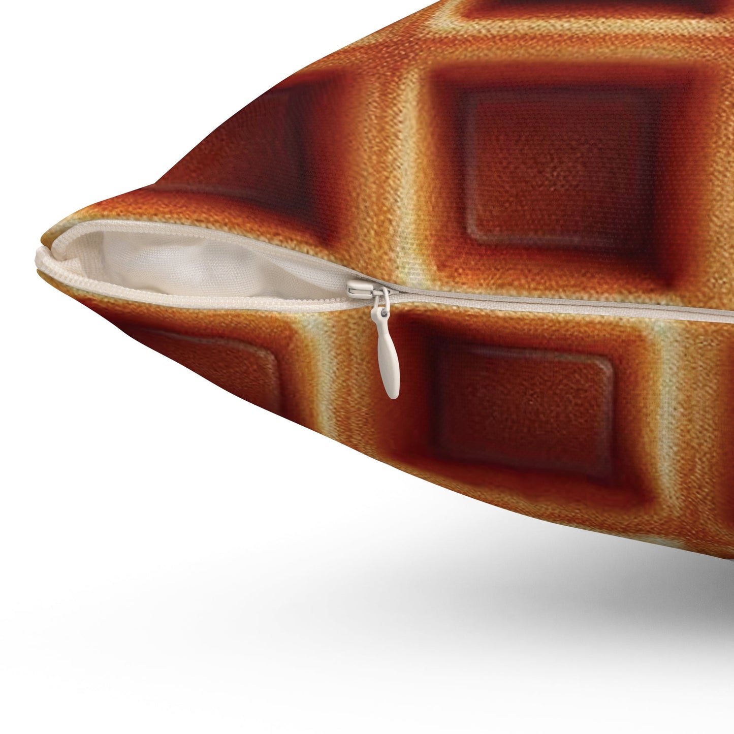 Waffle Bliss Square Pillow - 3 Sizes