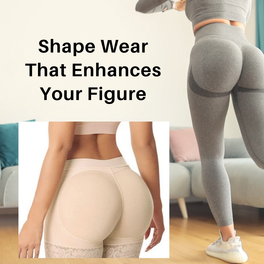 Beige Butt Lifting Padded Underwear