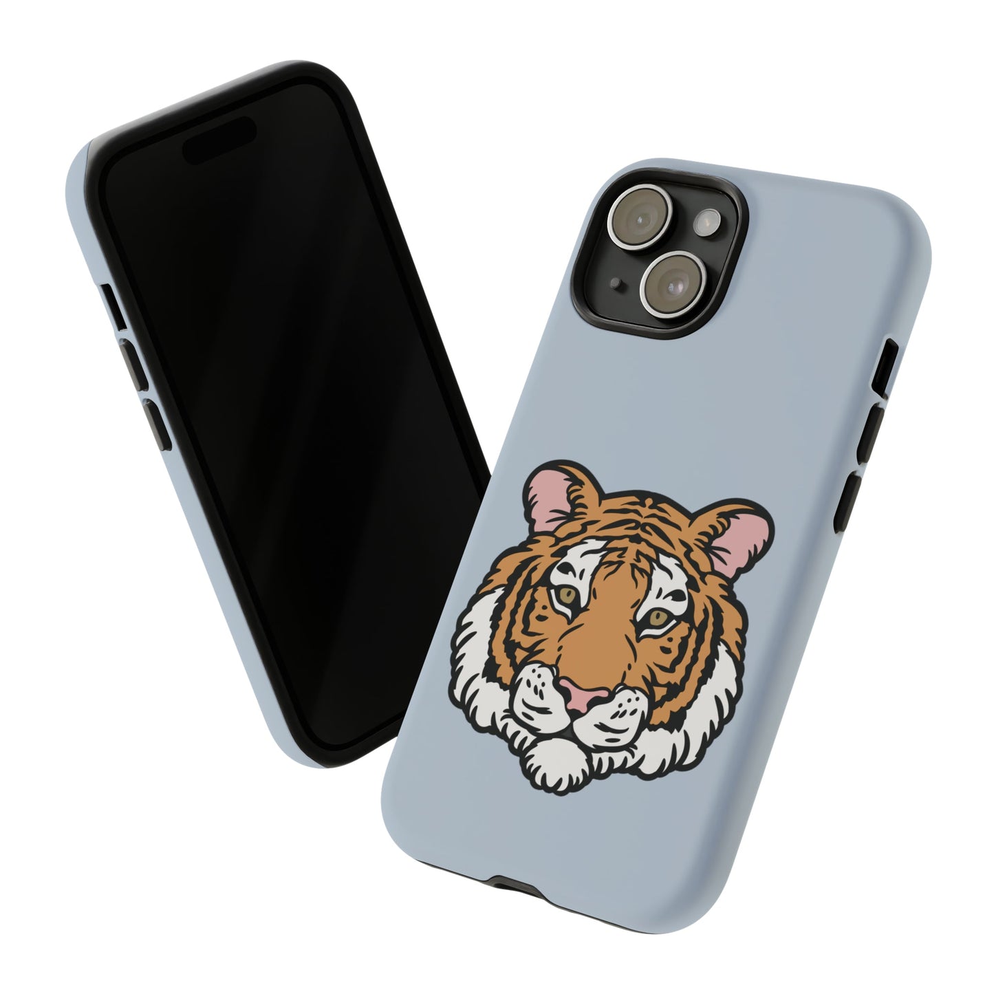 Tough iPhone Case with a Striking Tiger Logo