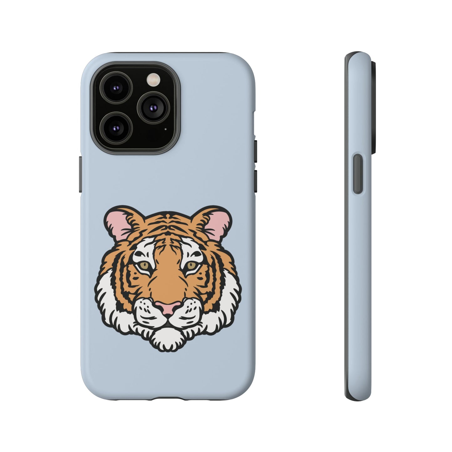 Tough iPhone Case with a Striking Tiger Logo