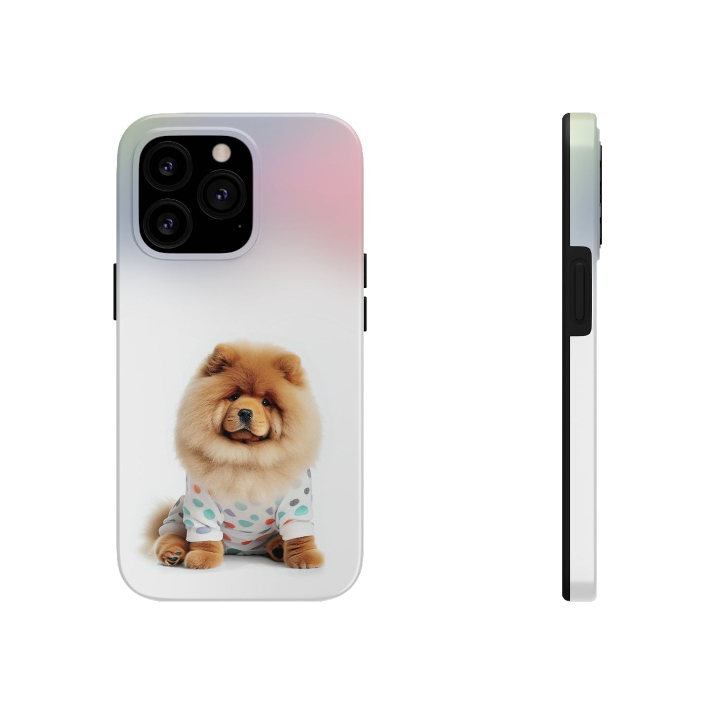 Wireless Charging Fluffy Chow Chow Dog iPhone Case - Retaining the Essence of the Product with a Fresh Twist
