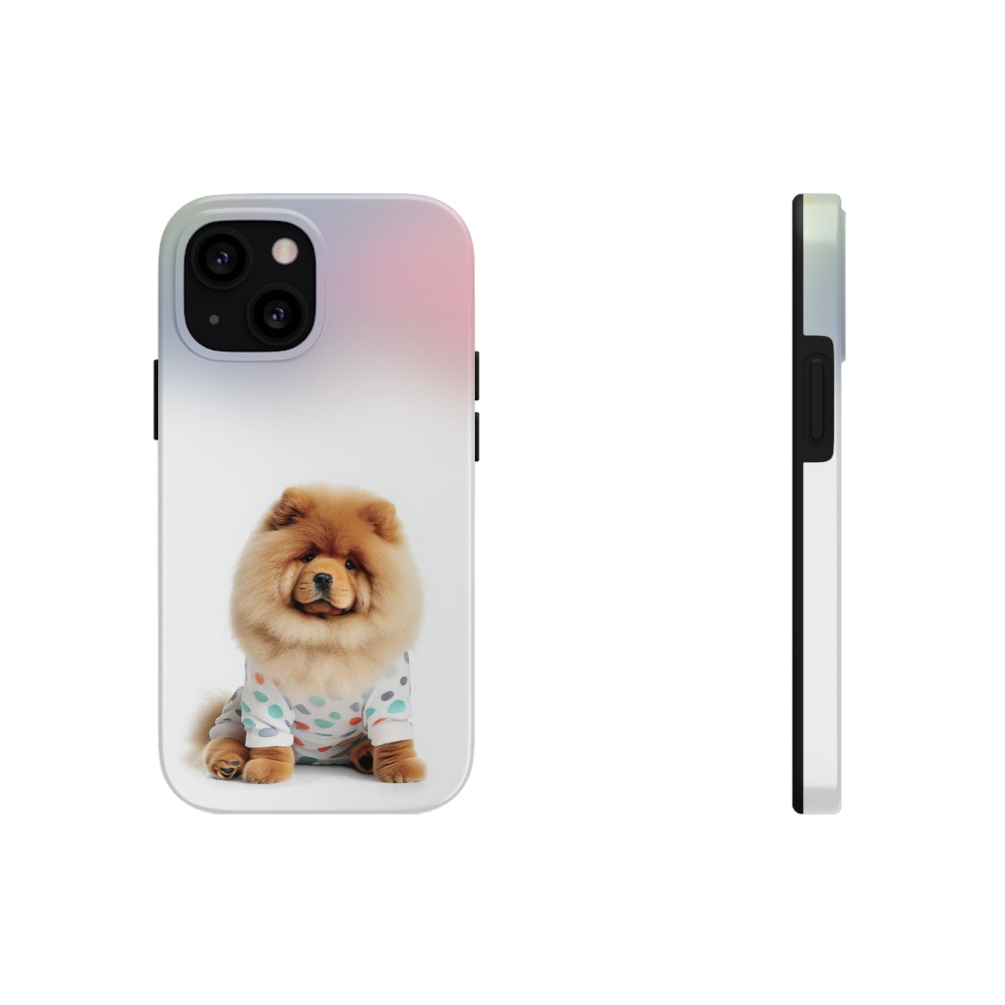 Wireless Charging Fluffy Chow Chow Dog iPhone Case - Retaining the Essence of the Product with a Fresh Twist