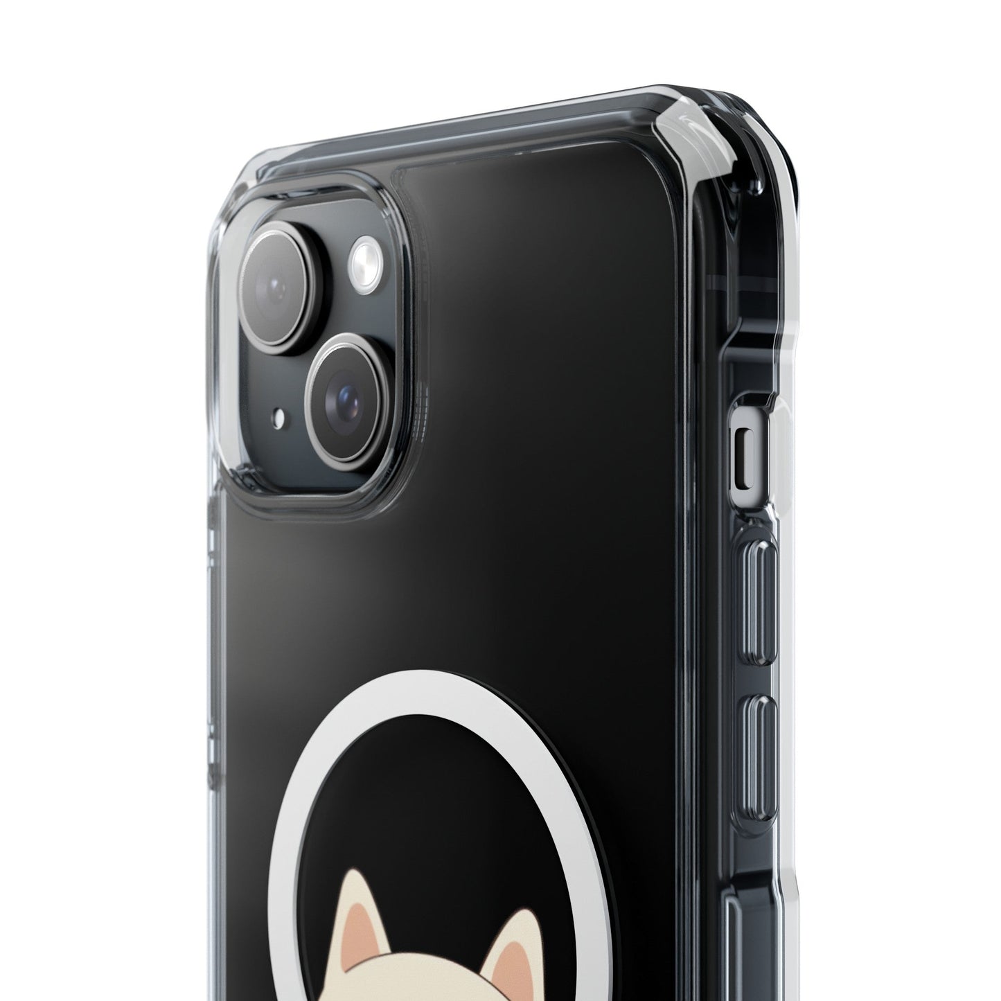 Chubby Cat Magnetic iPhone Case with Kawaii Design by Oneticase