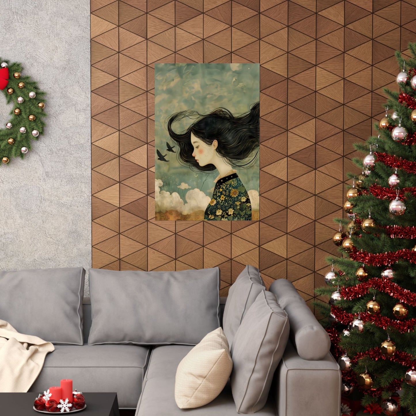 Girl Poster: Emotions in Tangle