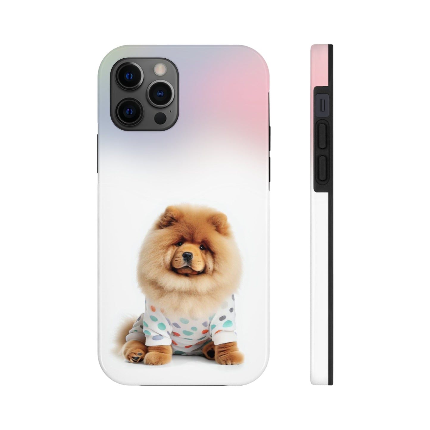 Wireless Charging Fluffy Chow Chow Dog iPhone Case - Retaining the Essence of the Product with a Fresh Twist