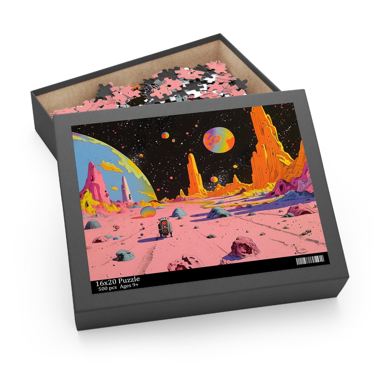 Space Age Robot Puzzle - 500-Piece