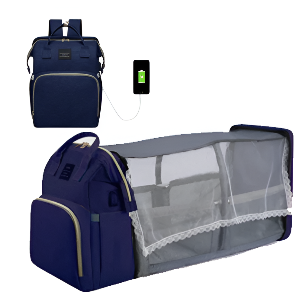 Versatile Diaper Tote with Enhanced Play Mode