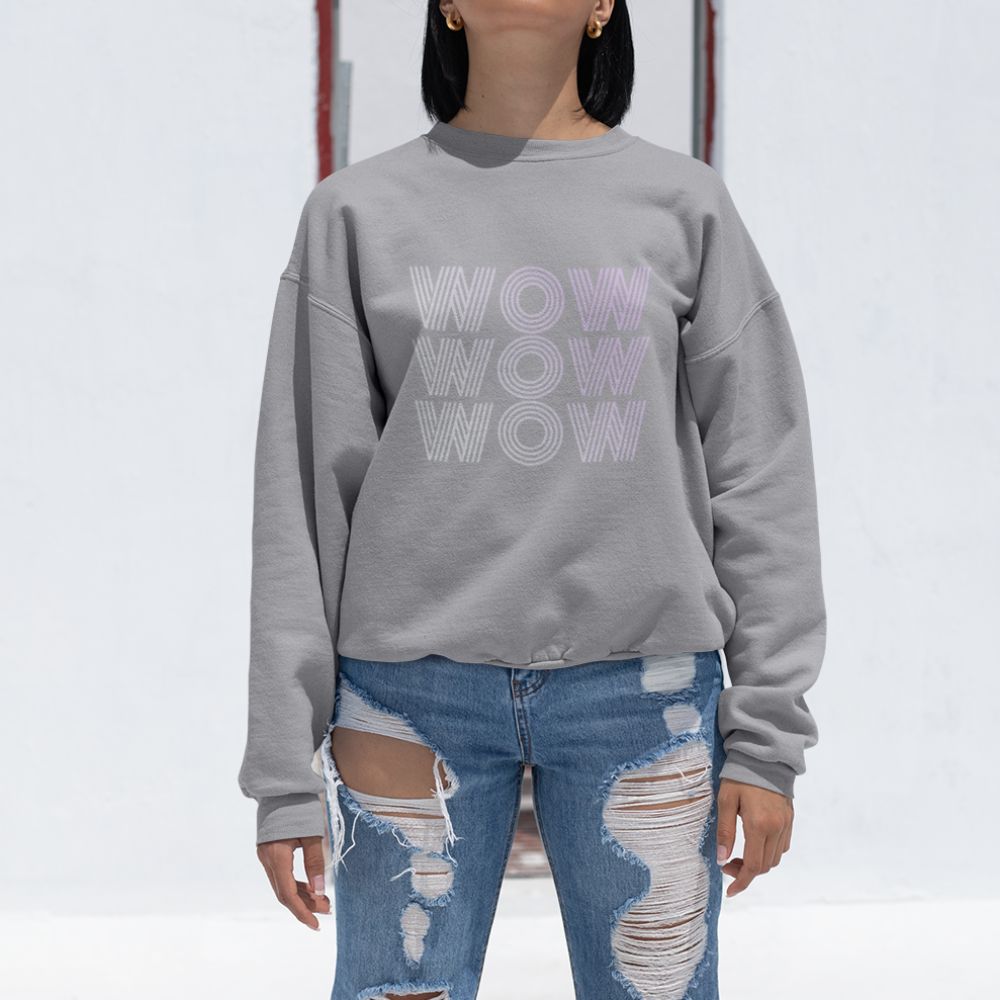 Wow Logo Sweatshirt for Women