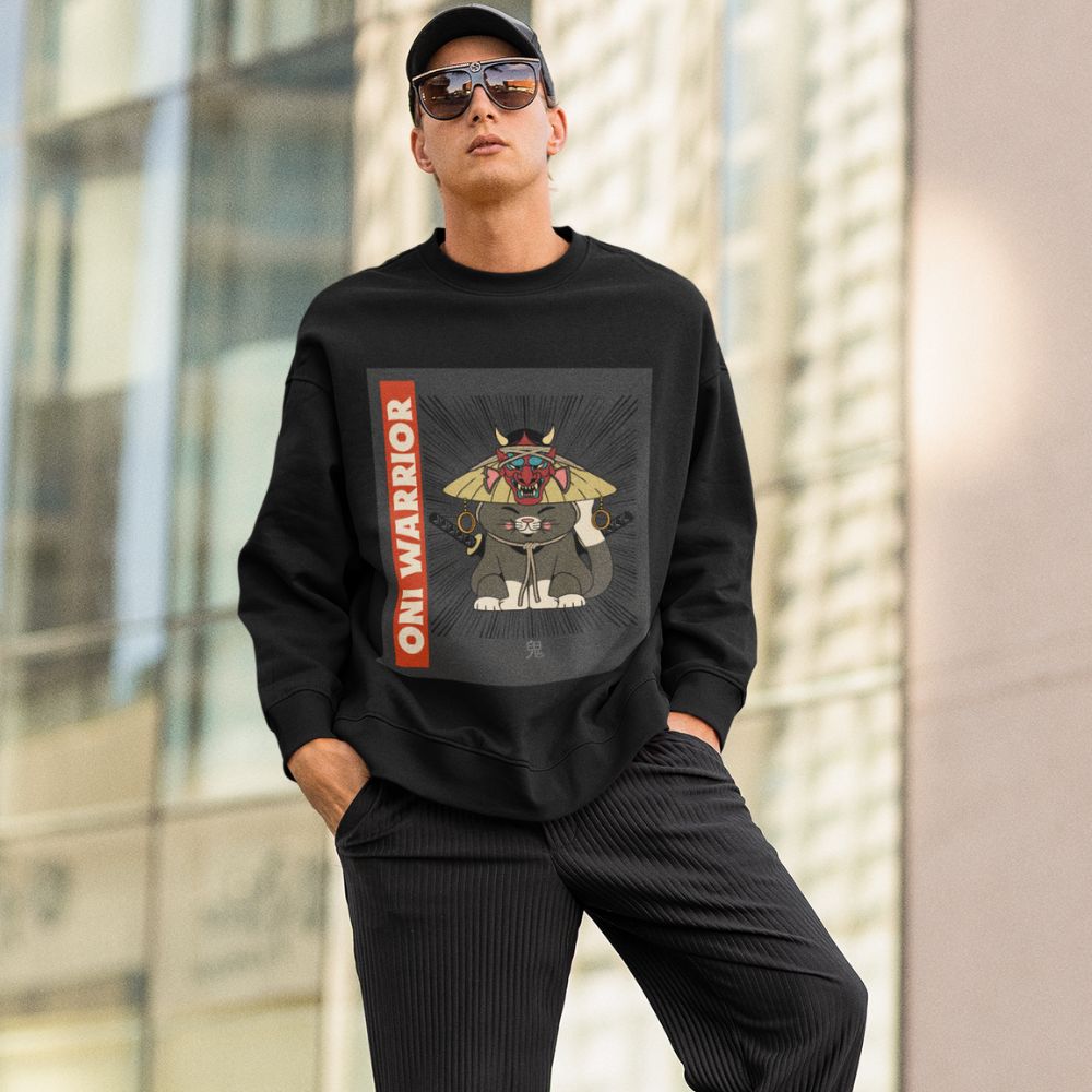 Warrior Cat Men's Sweatshirt