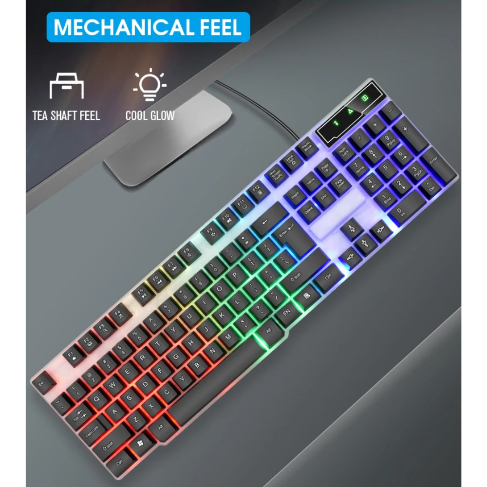 USB Backlit Gaming Keyboard that Radiates Brilliance
