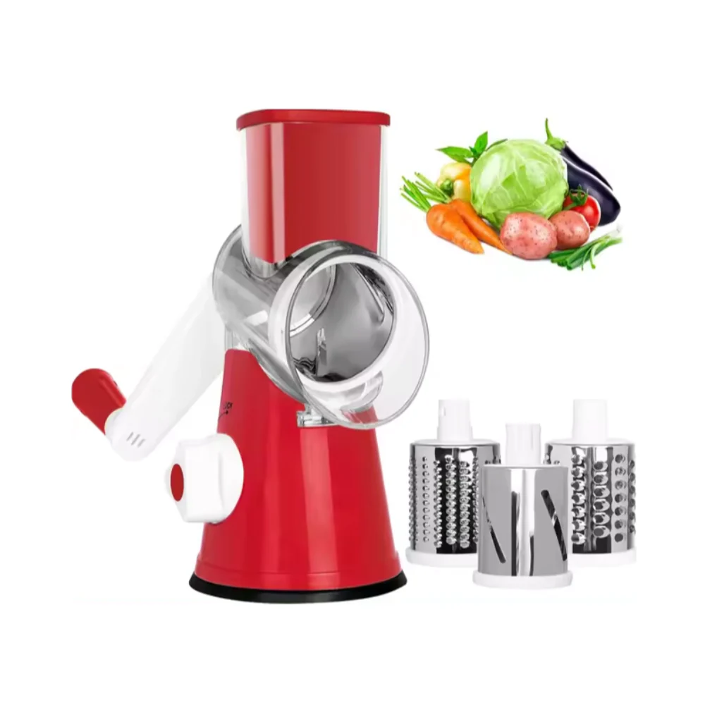 Stainless Steel Manual Vegetable Grater and Slicer