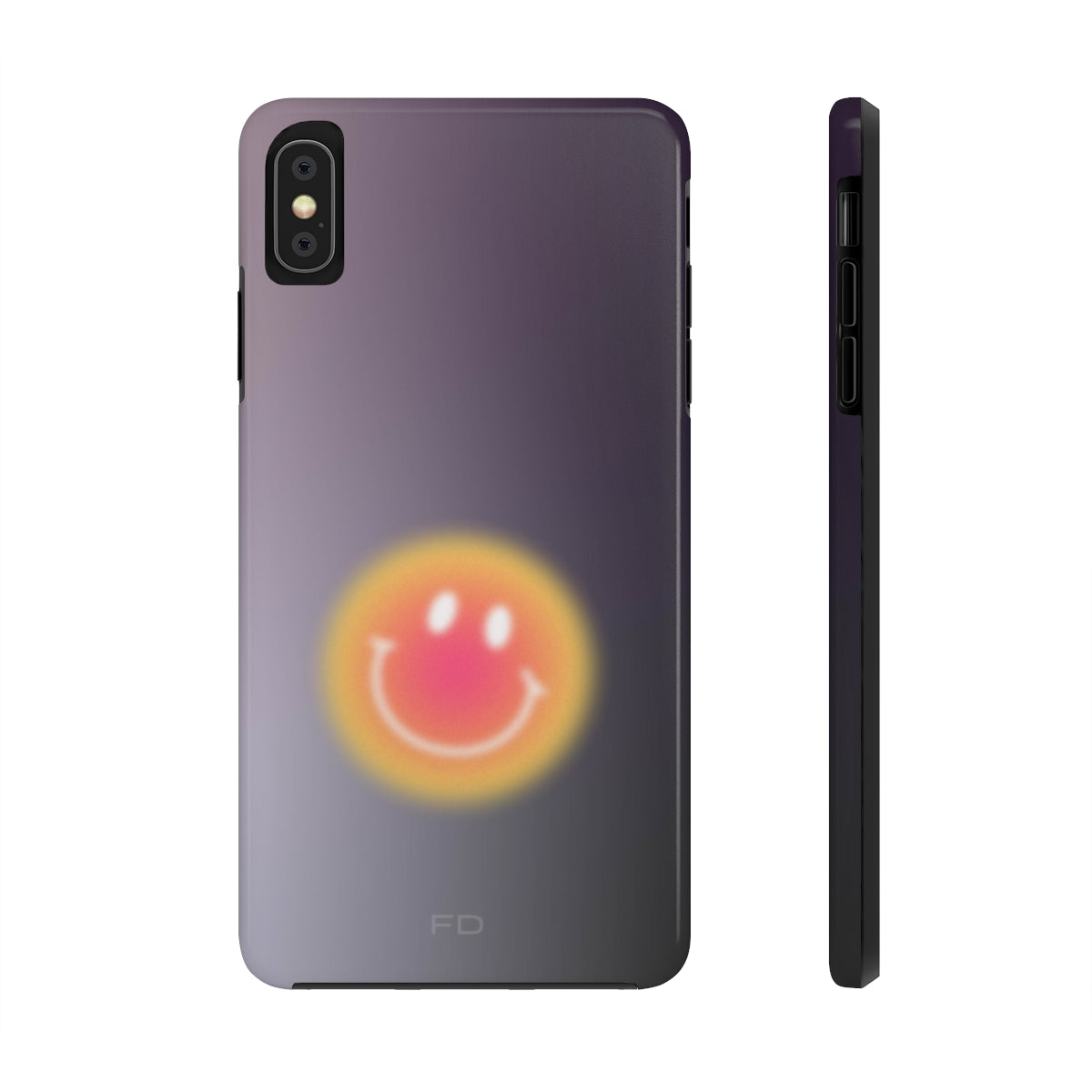 Wireless Charging Smiley Face iPhone Case