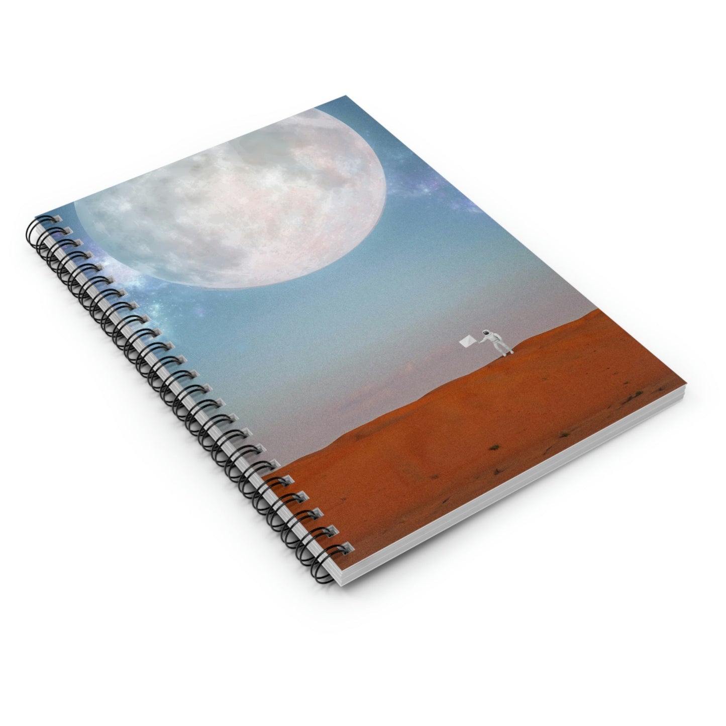 Unknown Planet Astronaut Spiral Notebook