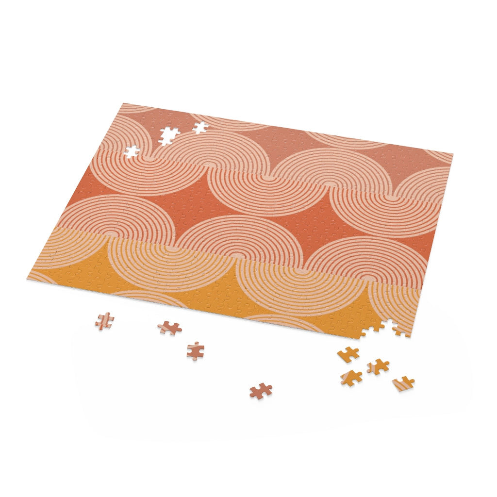 70s Retro Wave Jigsaw Puzzle - 500 Pieces