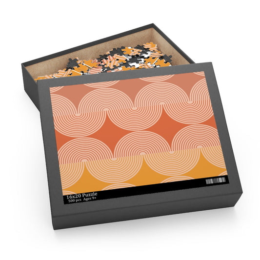 70s Retro Wave Jigsaw Puzzle - 500 Pieces