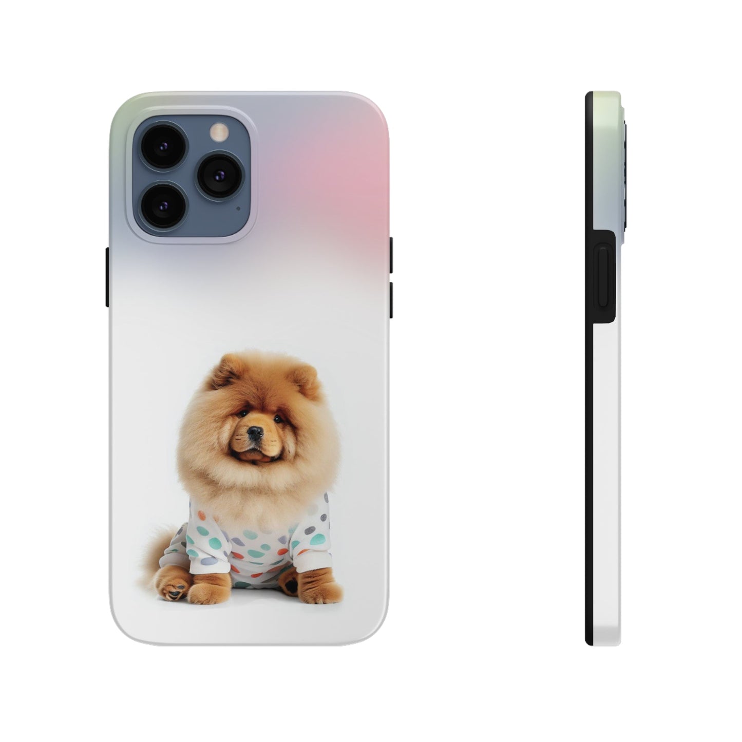 Wireless Charging Fluffy Chow Chow Dog iPhone Case - Retaining the Essence of the Product with a Fresh Twist