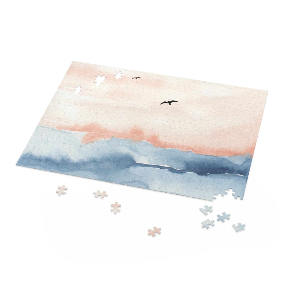 500-Piece Seaside Avian Puzzle