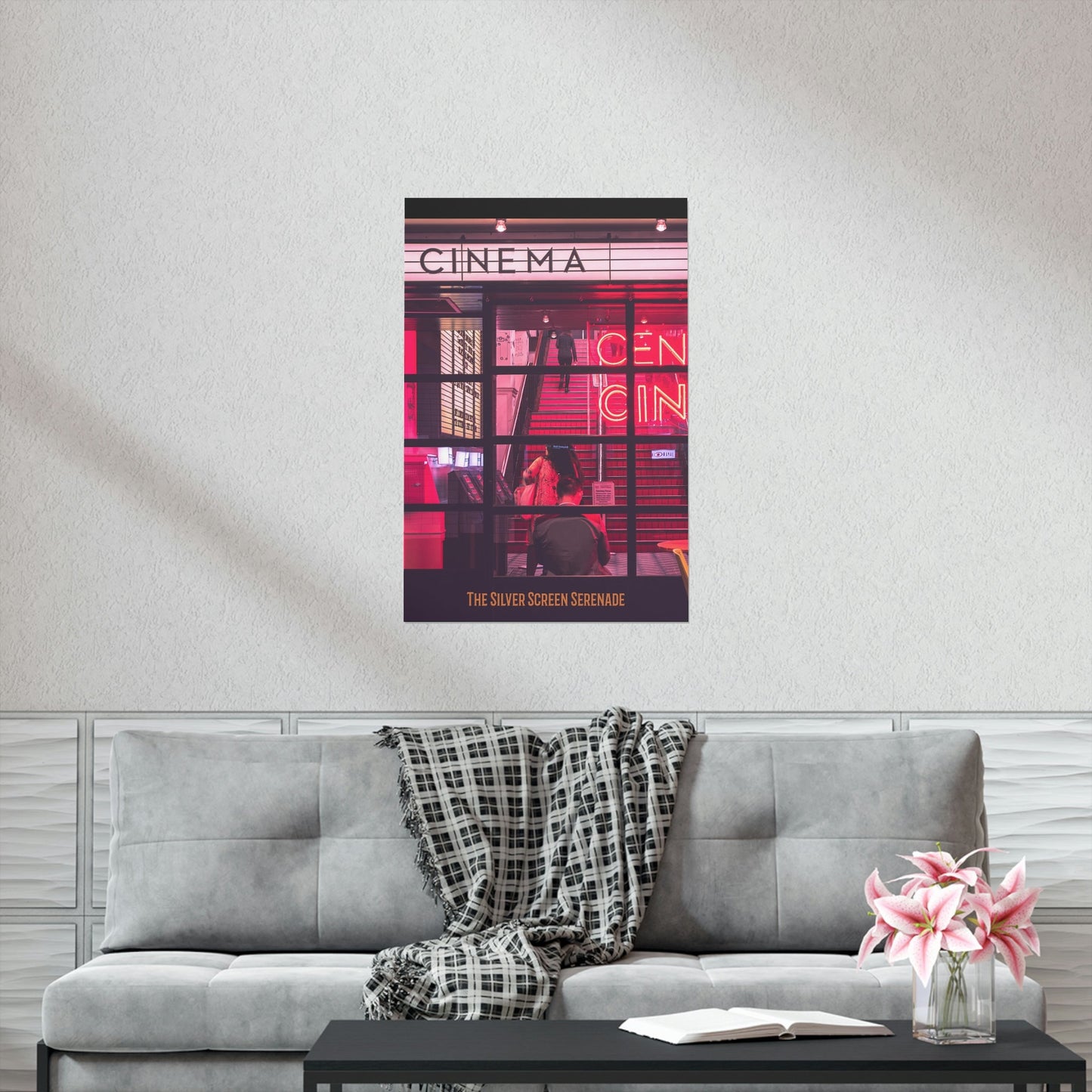 Vintage Movie Theme Print